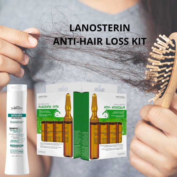 Lanosterin - ANTI-HAIR LOSS KIT -Hair strengthening therapy - Picture 1 of 1